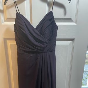 Hailey Page long purple gown size 0. Worn once.